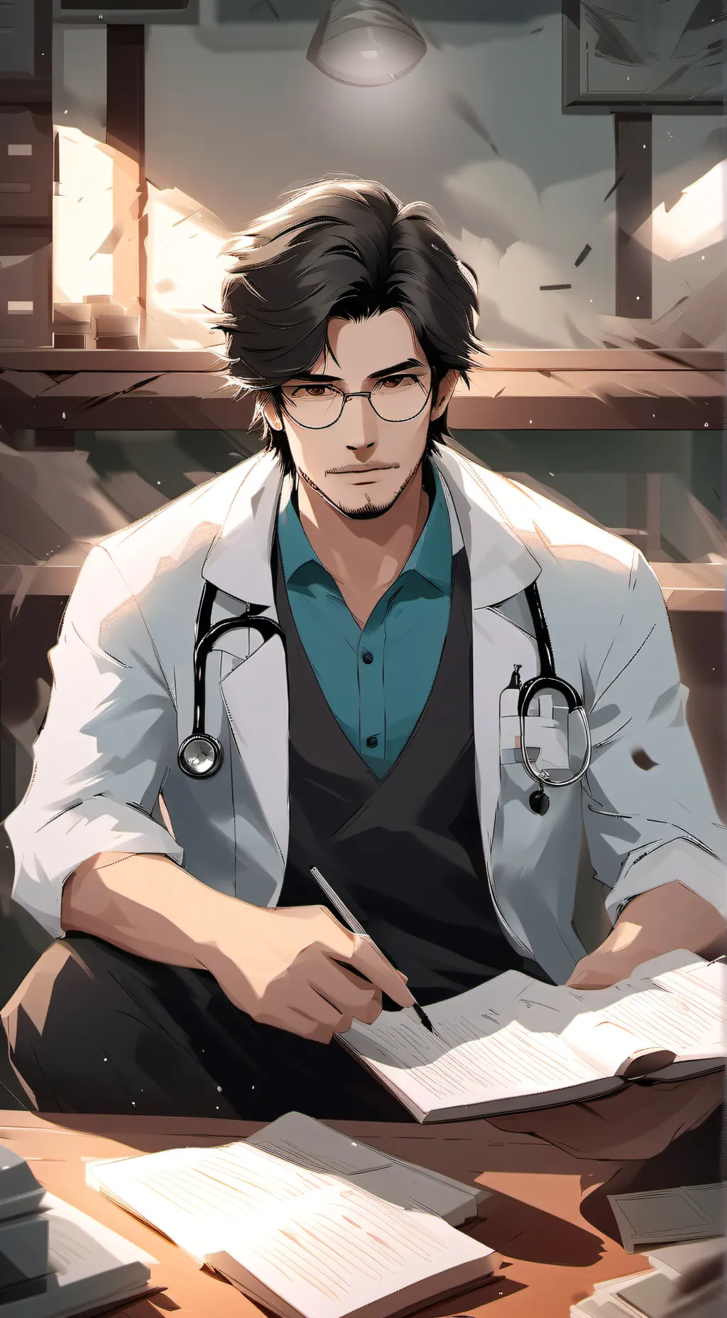 ai character: mike background