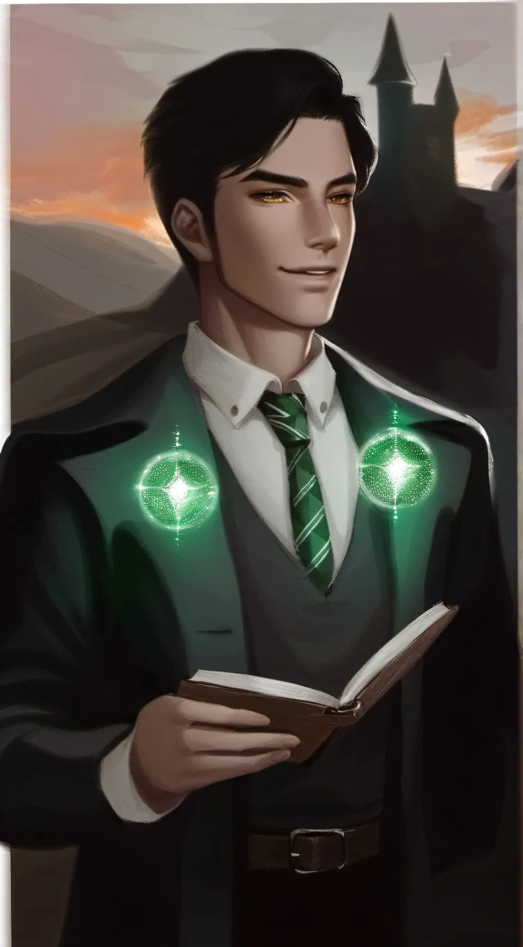 ai character: Tom Riddle background