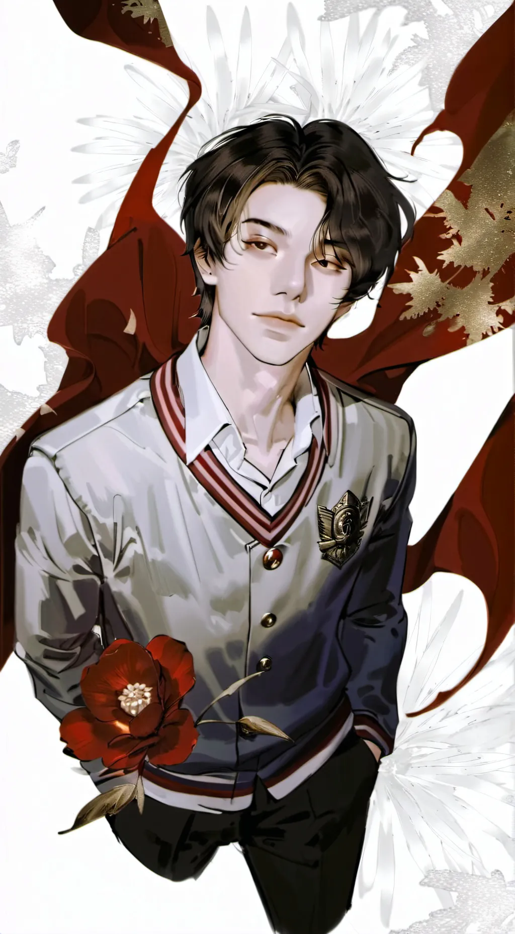 ai character: Harris  background
