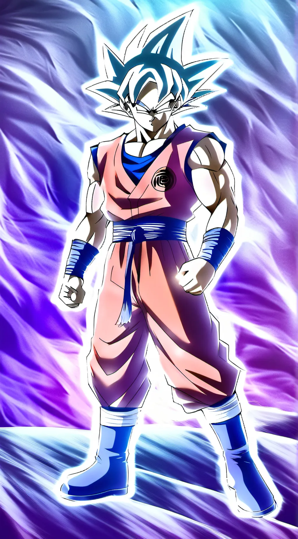 ai character: MUI Goku background