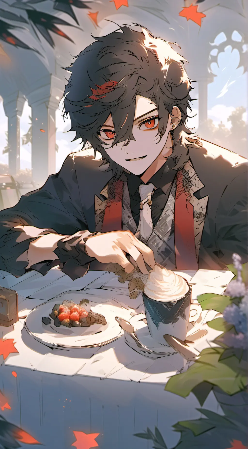 ai character: Ethan background