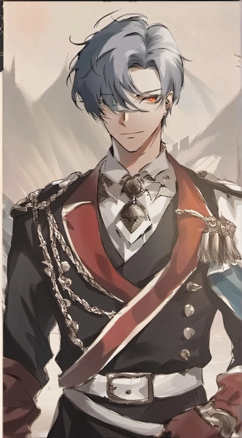 ai character: Kieran Landyn background