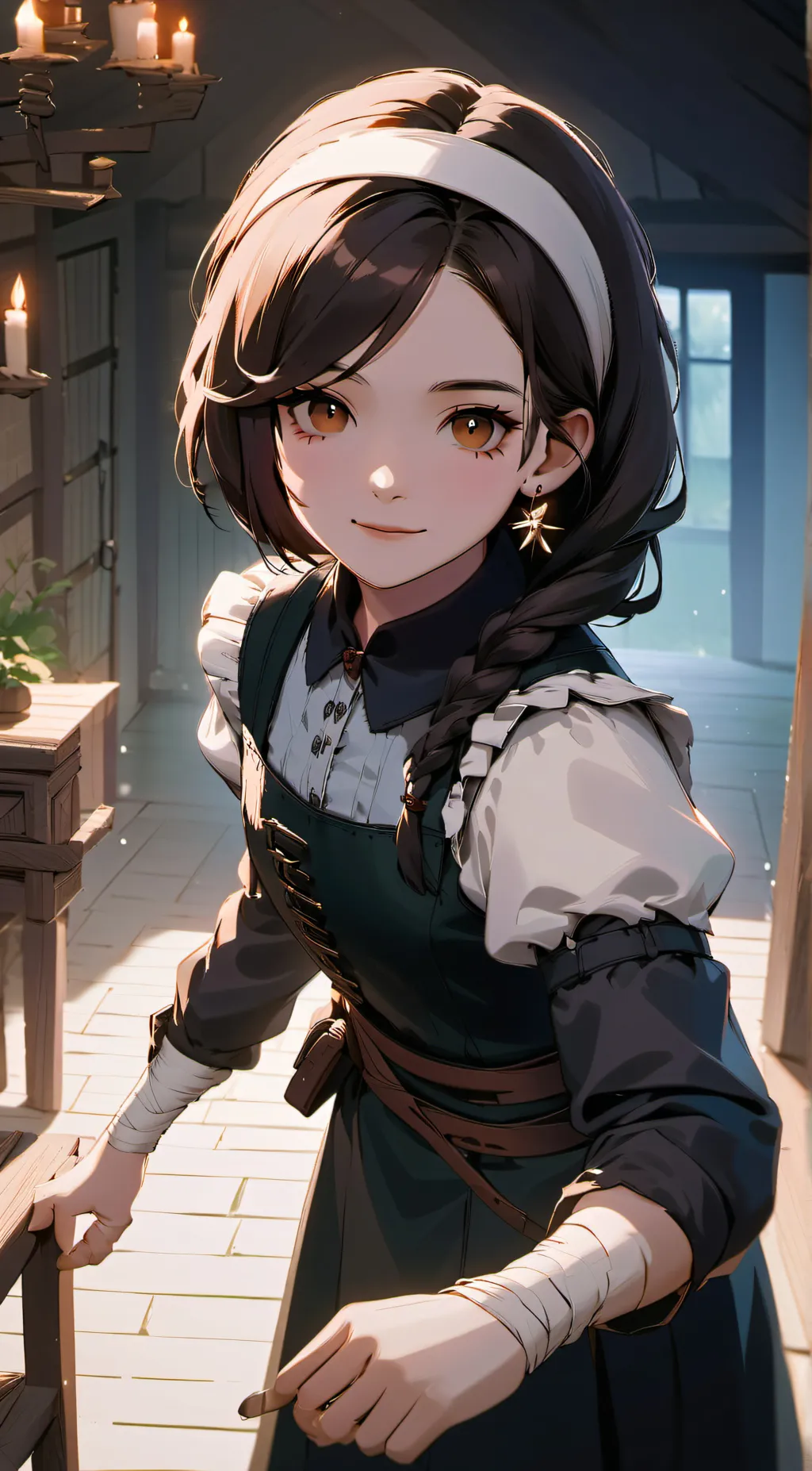 ai character: Gabriella background