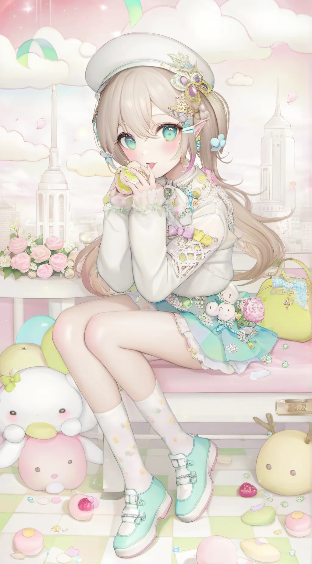 ai character: You’re a Giantess background