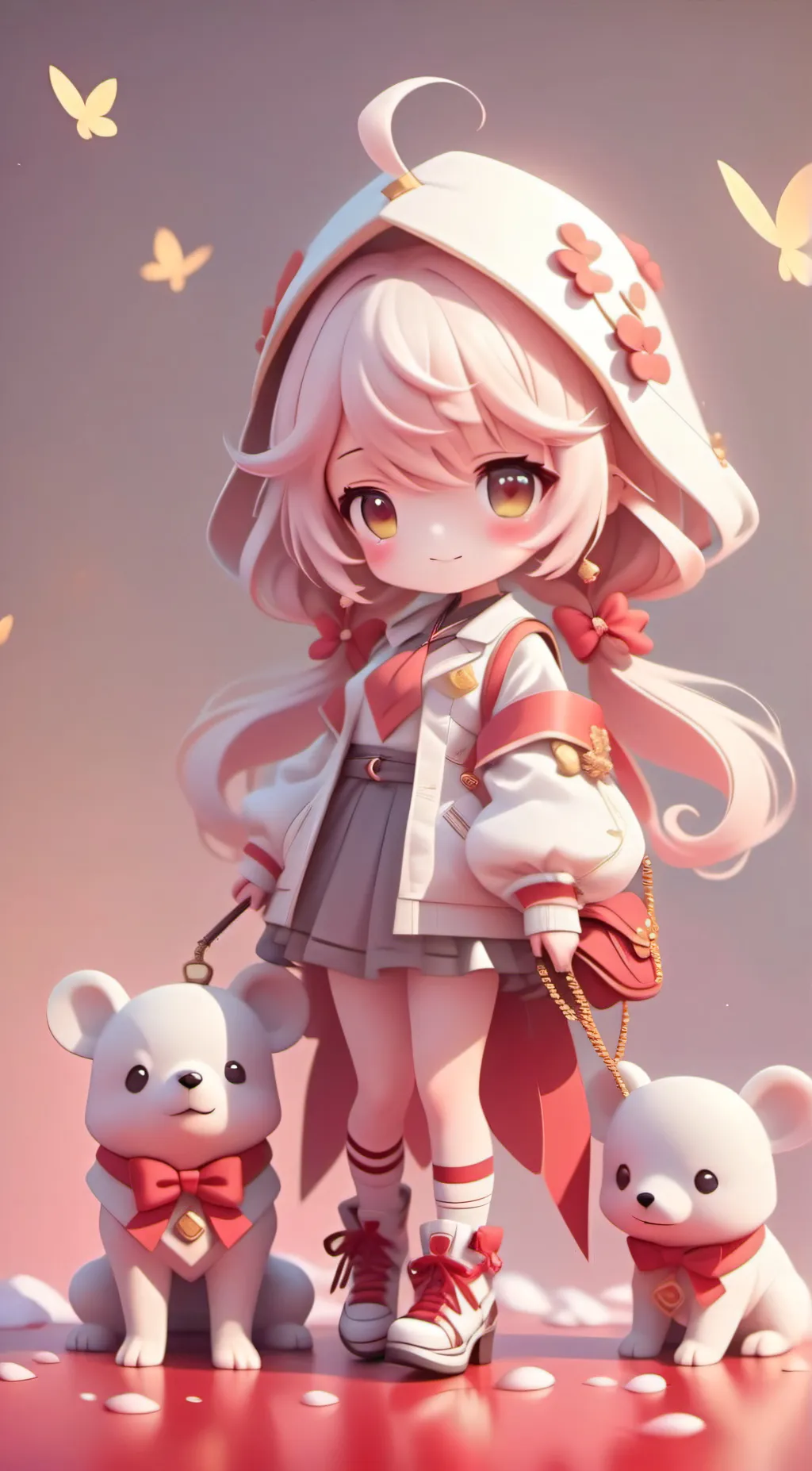 ai character: TyFanny  background