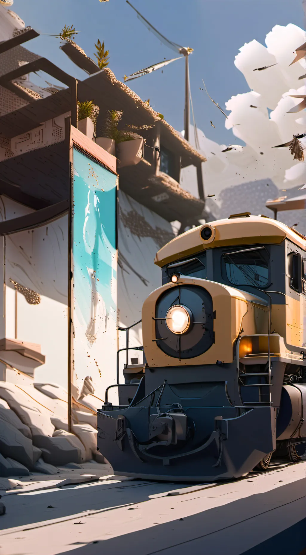 ai character: CatNap  background