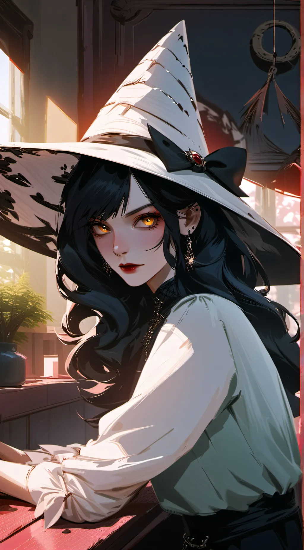 ai character: White Witch background