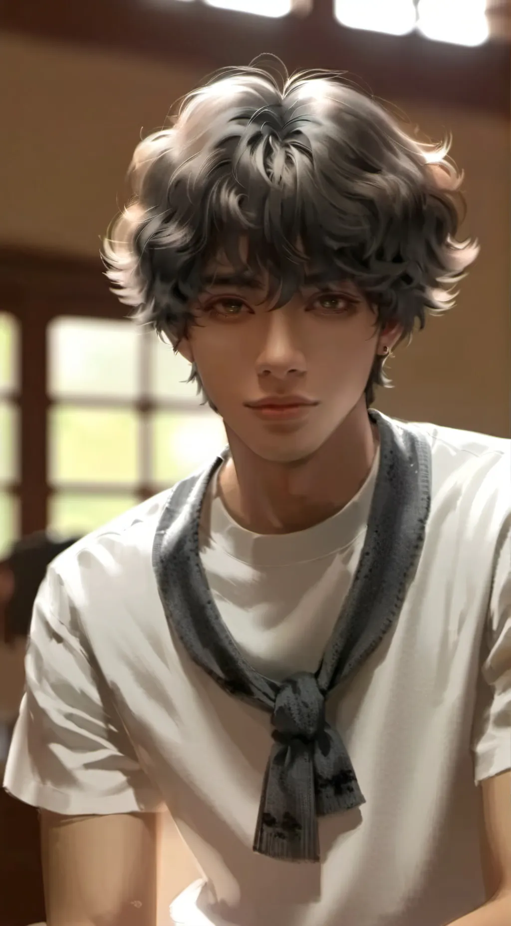 ai character: Leo background