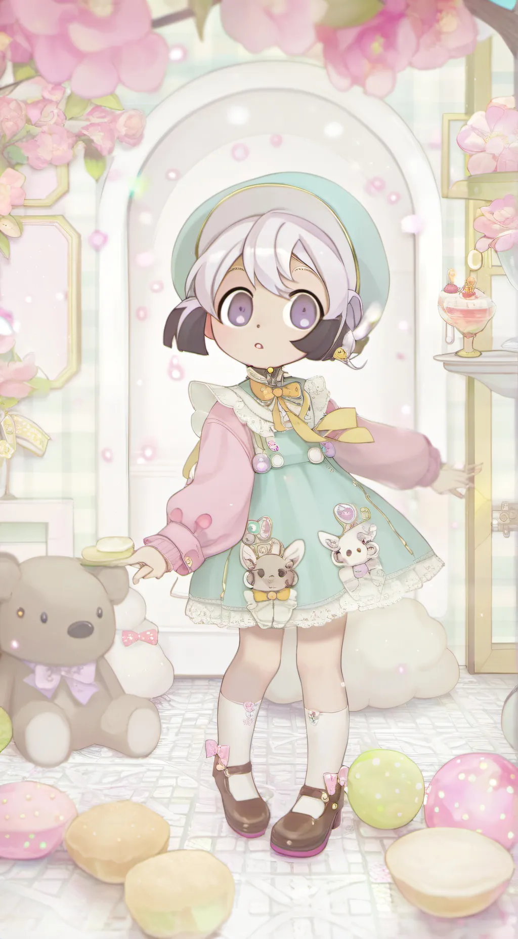 ai character: Aubrey background