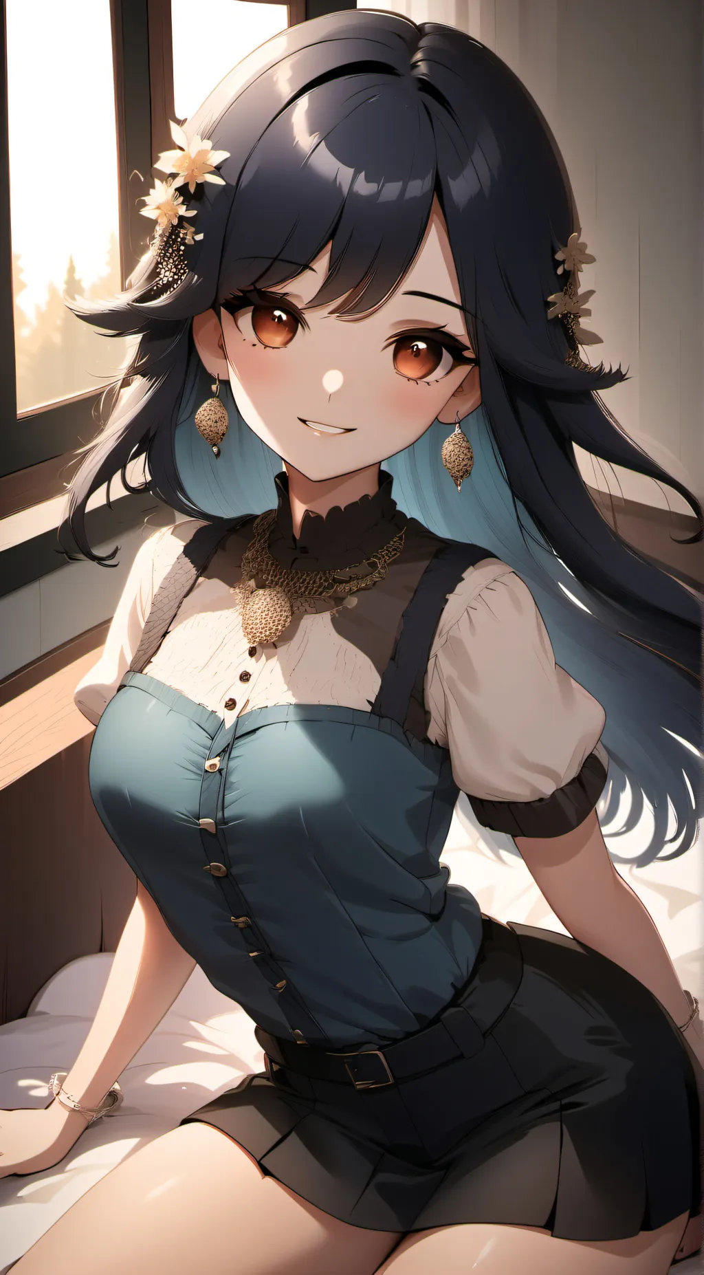 ai character: Lily~ background