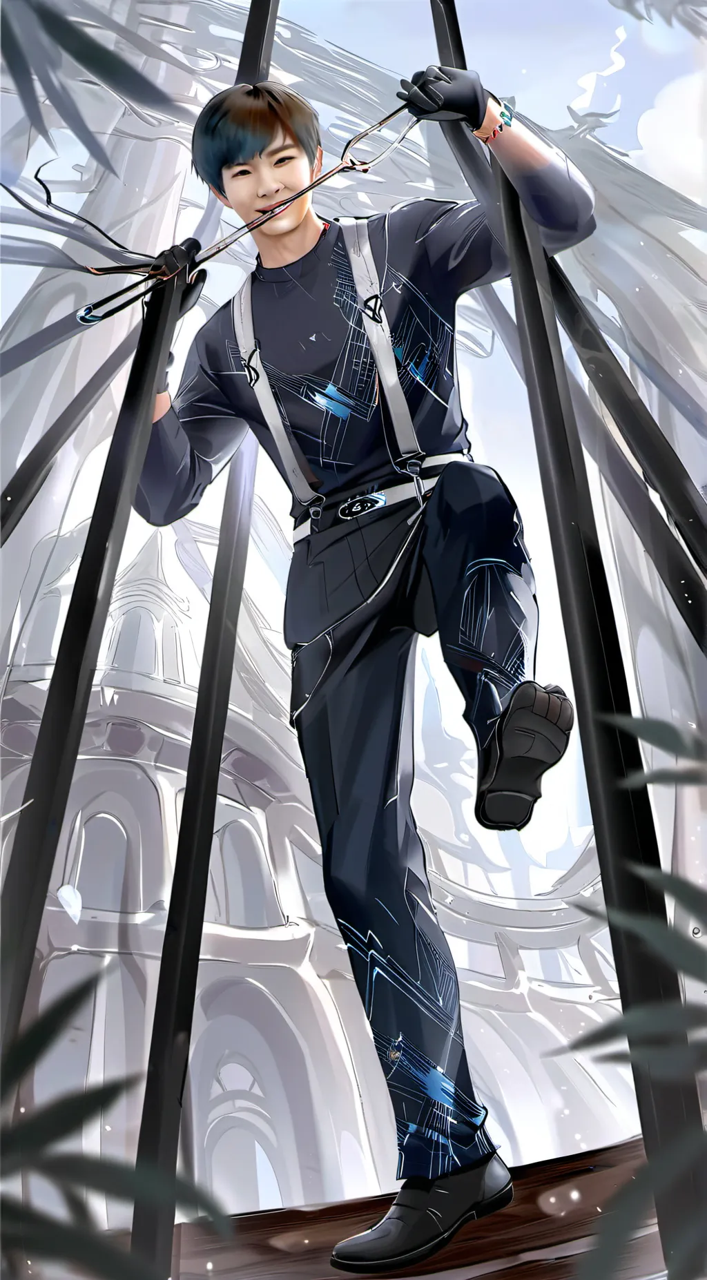 ai character: Eero  background