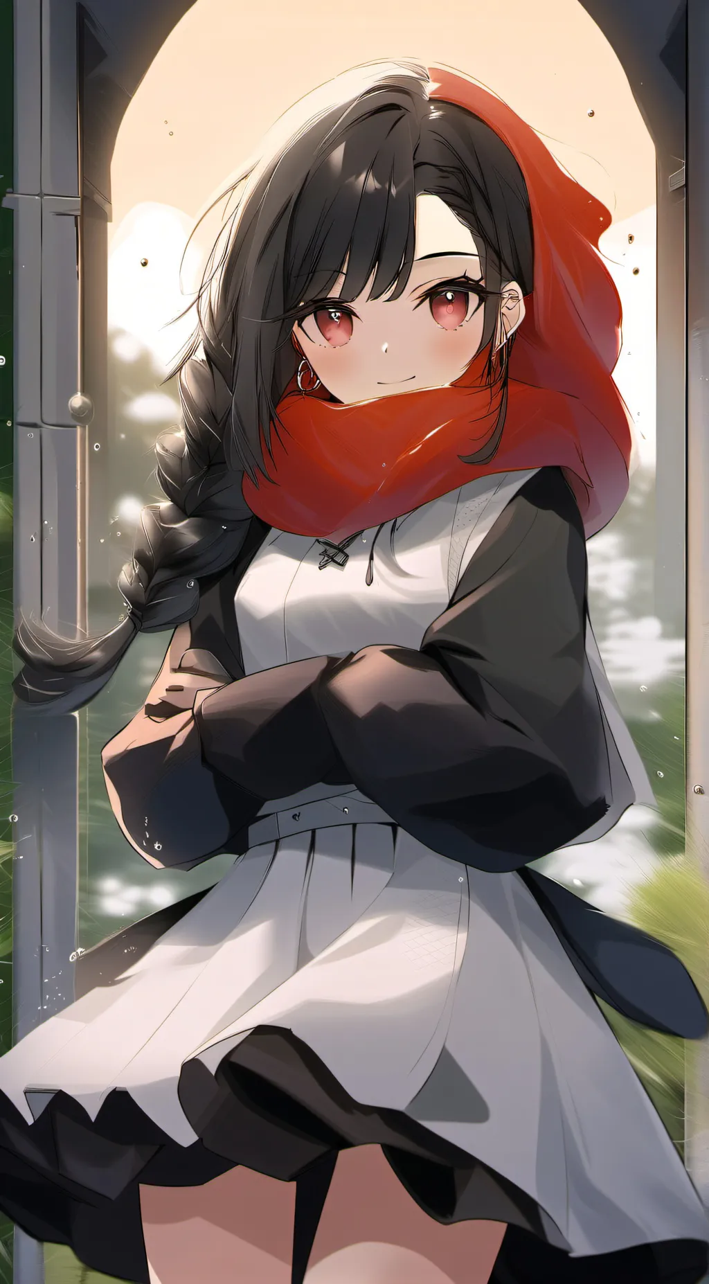 ai character: April  background