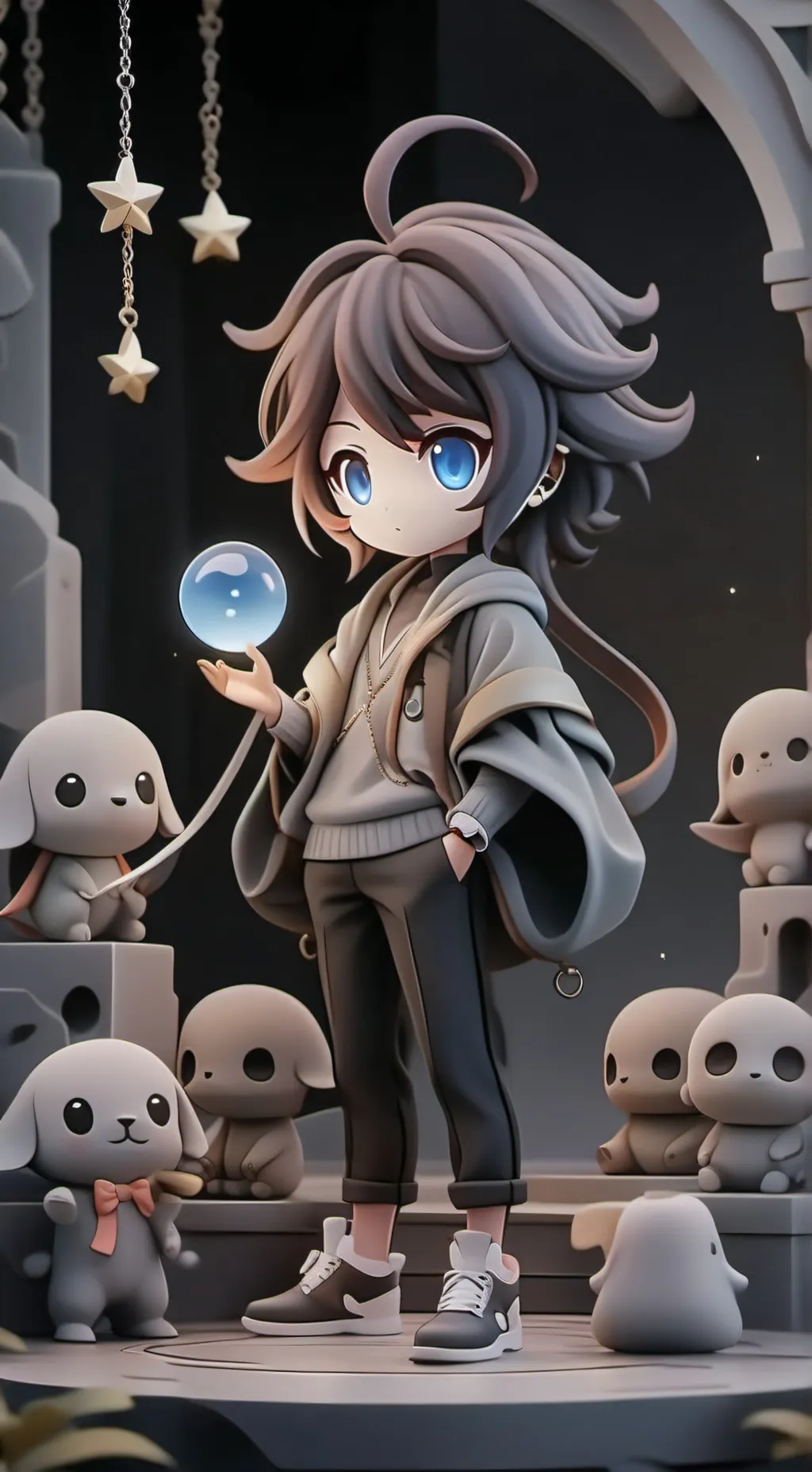 ai character: Cash background