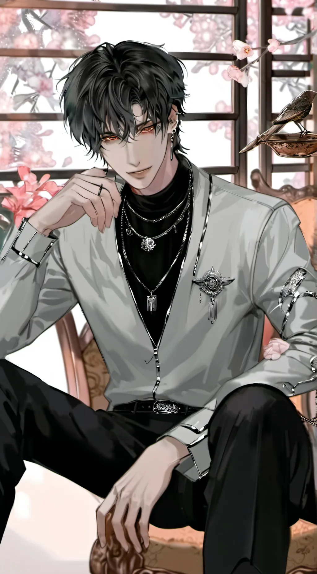 ai character: Leo background