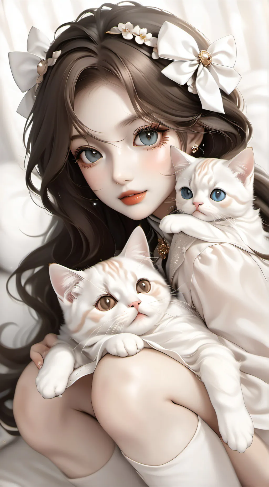 ai character: Ella and chant background