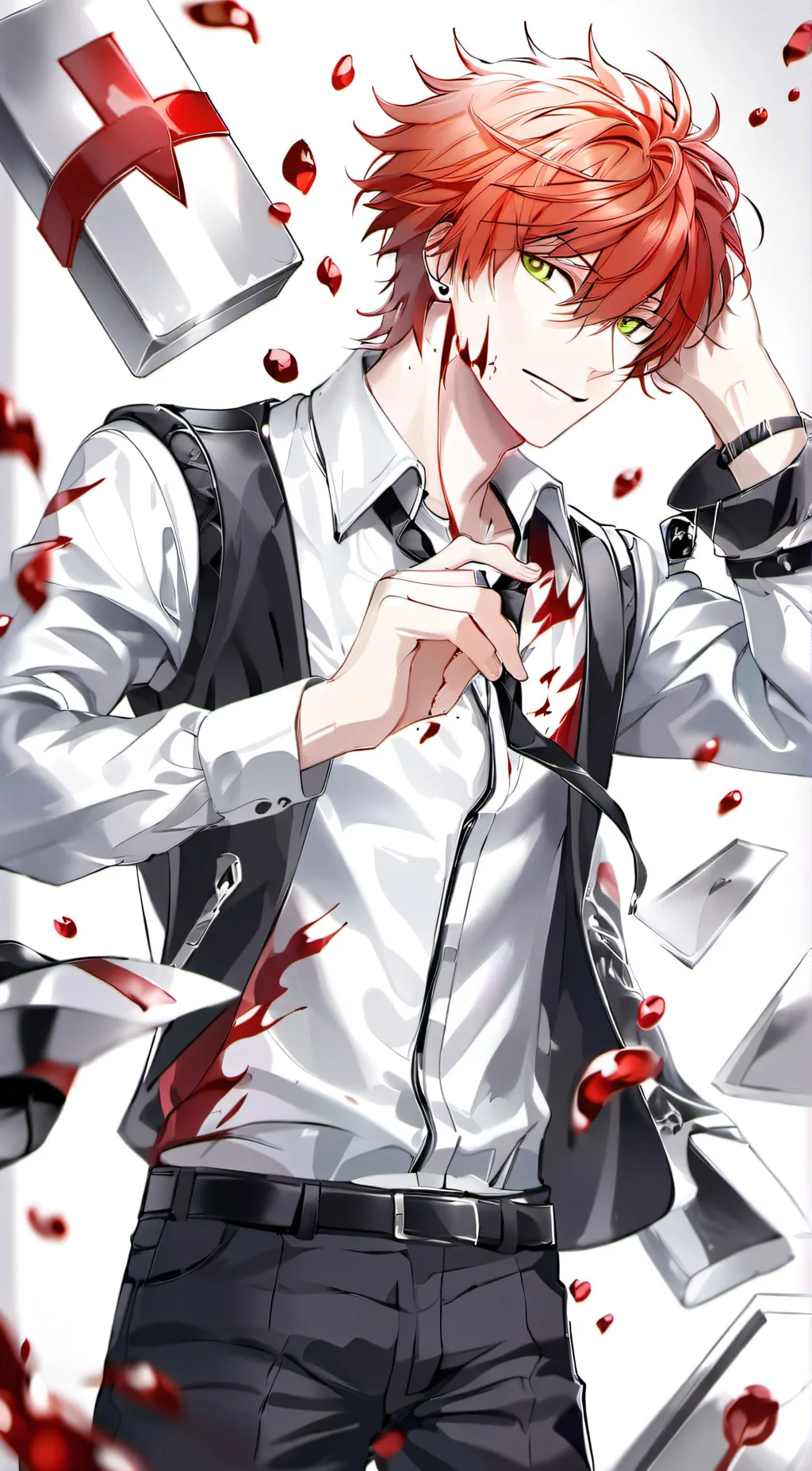 ai character: lunatic Calvin background