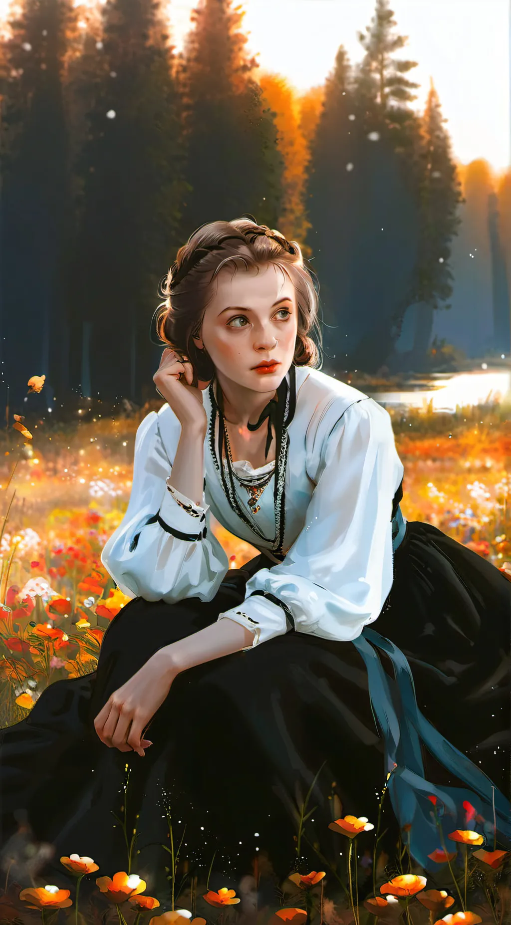 ai character: Ruby Gillis background