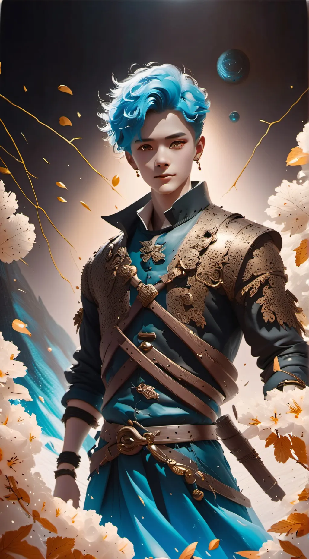 ai character: Lance  background