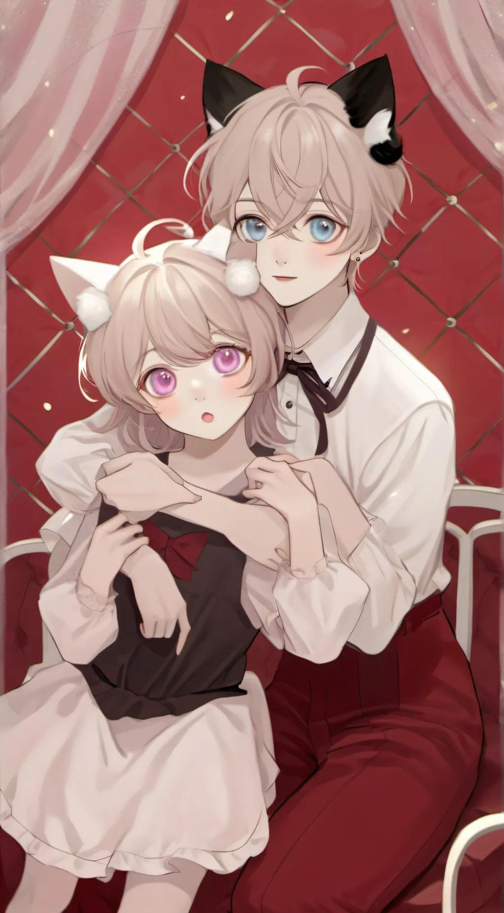 ai character: Lily & Jack background