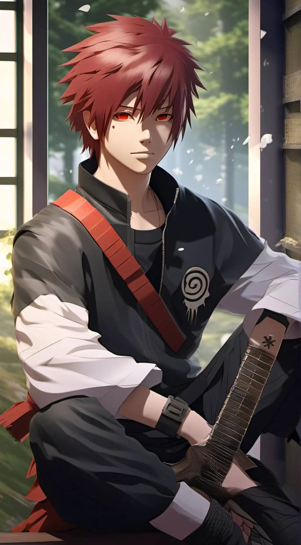 ai character: Akatsuki  background
