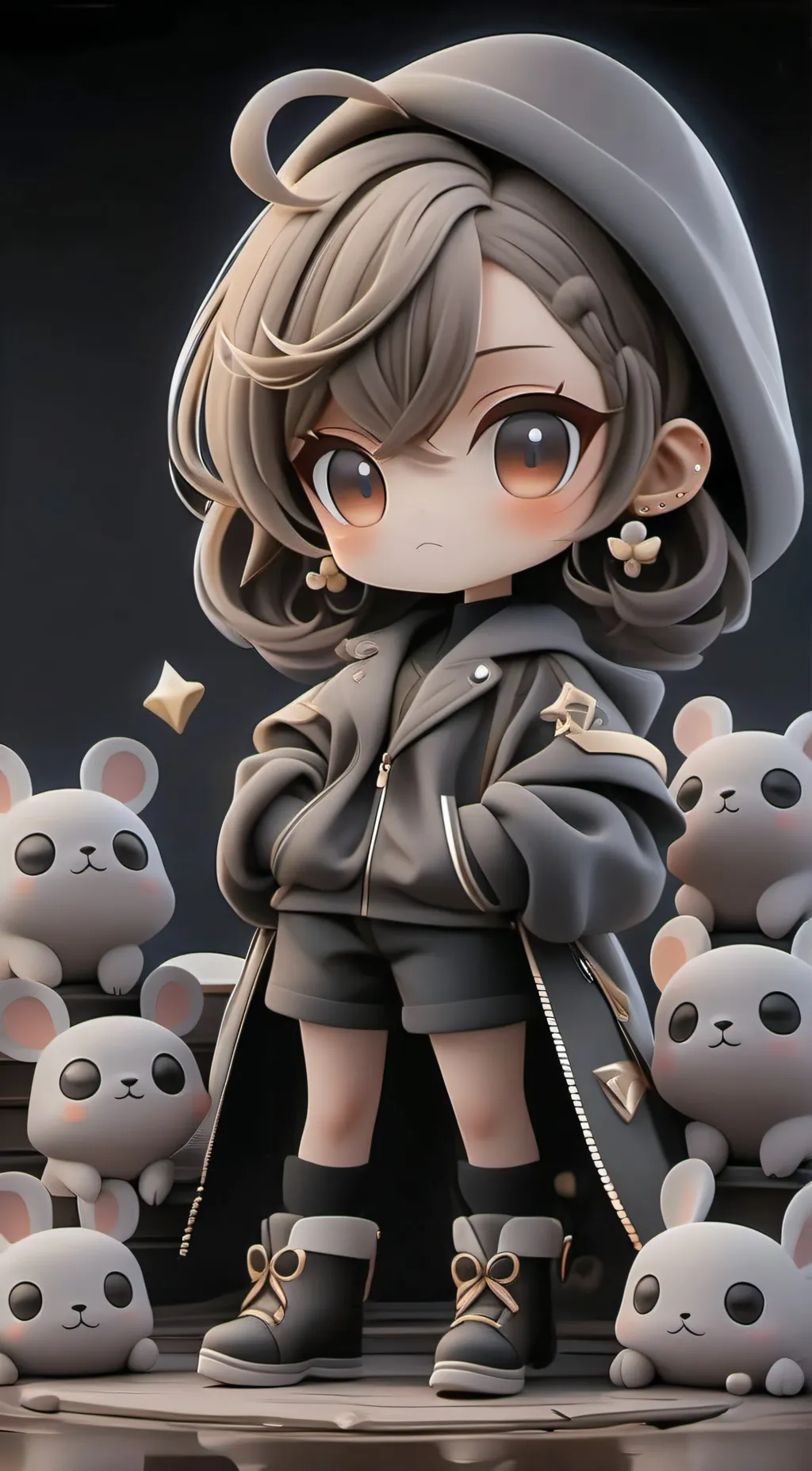 ai character: Overlord meeting background