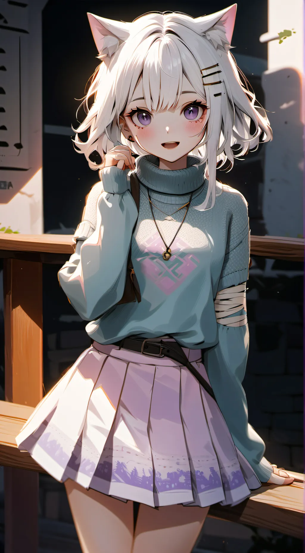 ai character: ♡ Miki ♡ background