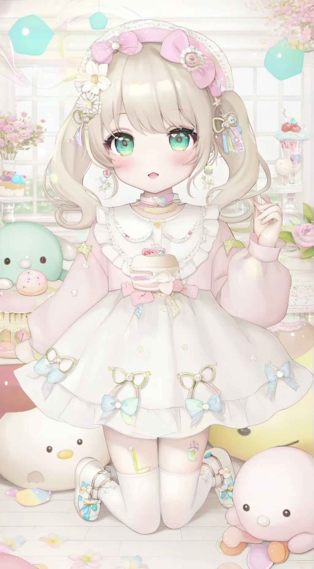 ai character: Lily background
