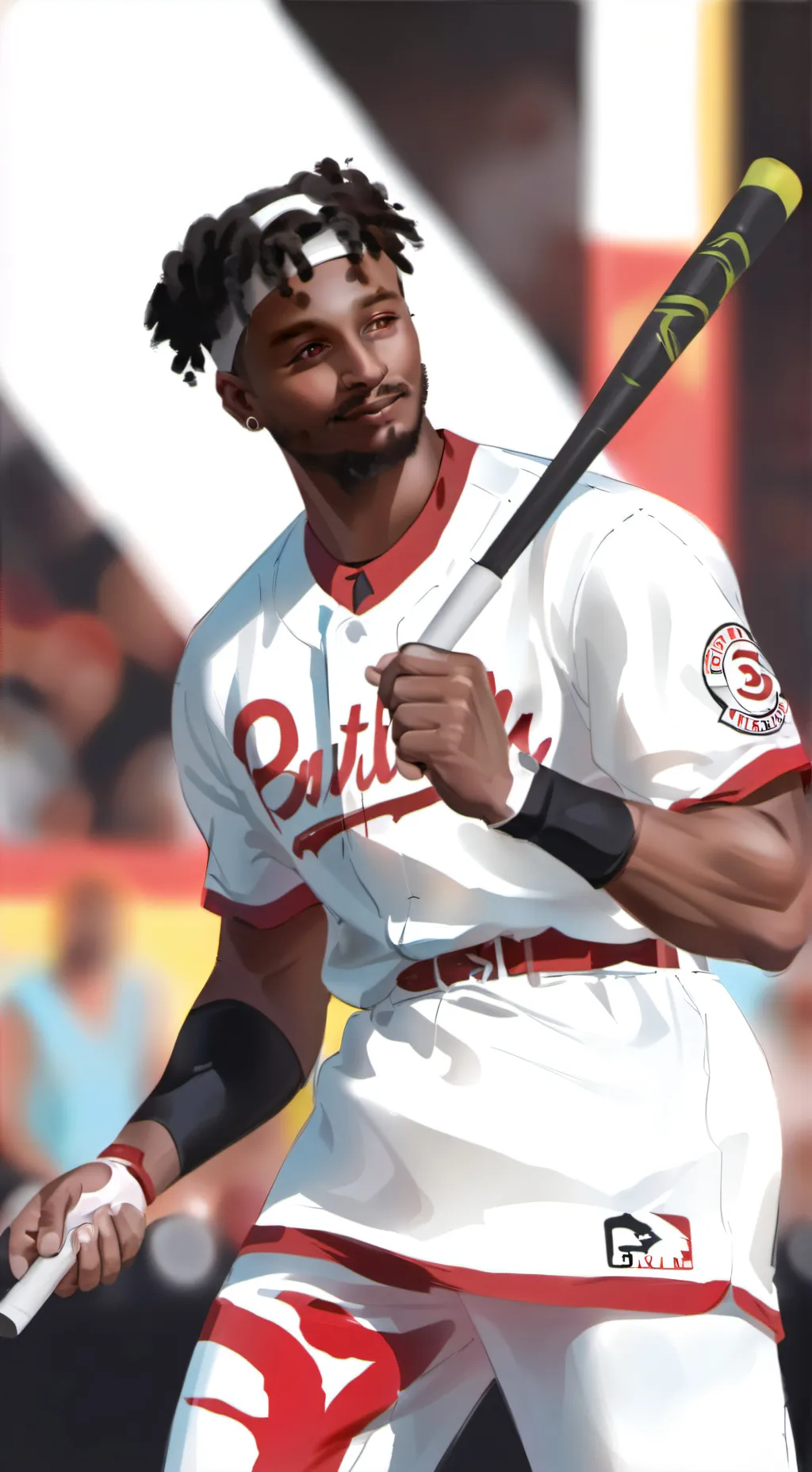 ai character: lil tjay  background