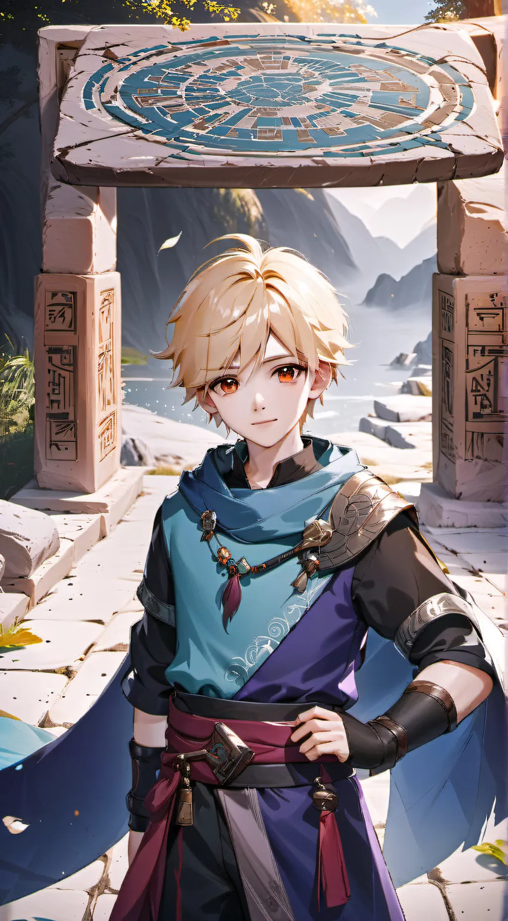ai character: Mason background