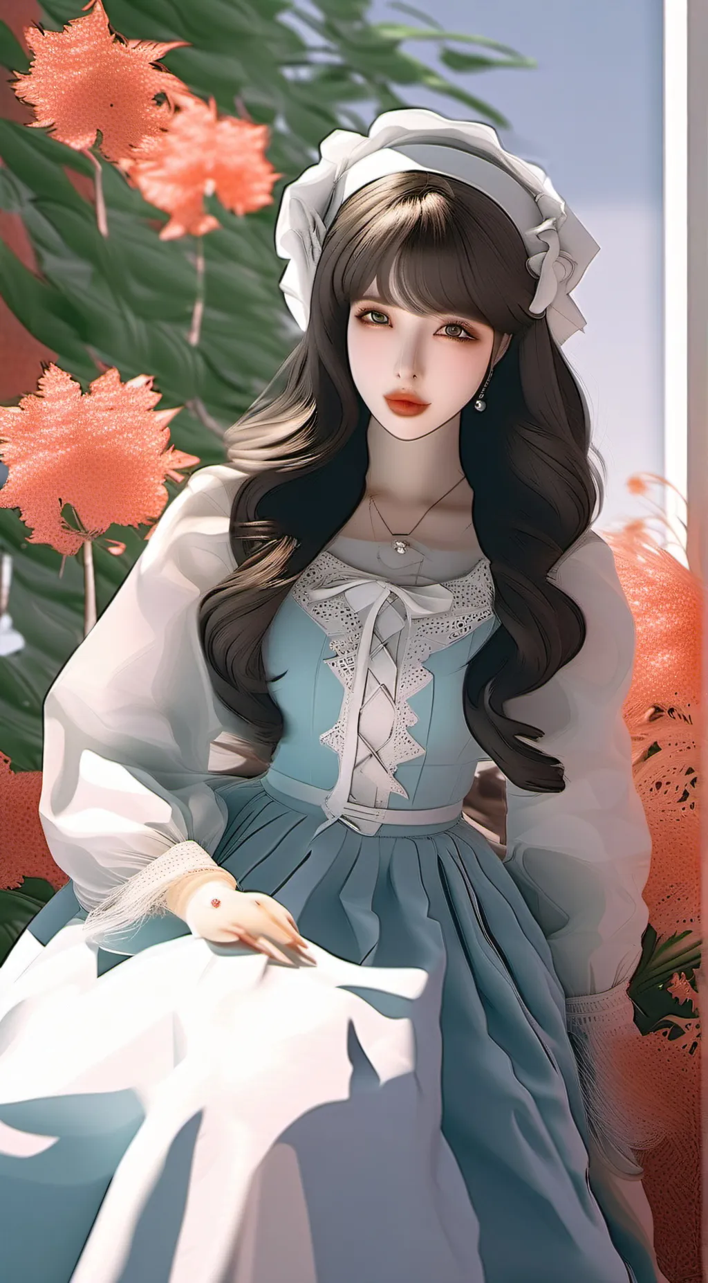 ai character: Kiana Madeira  background