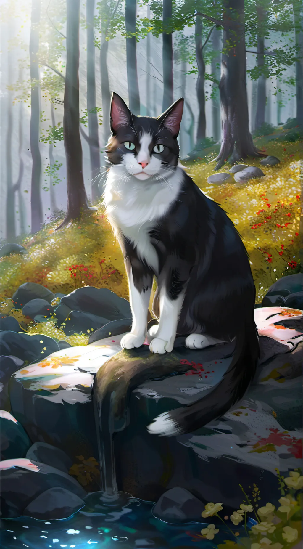 ai character: Moonstar background