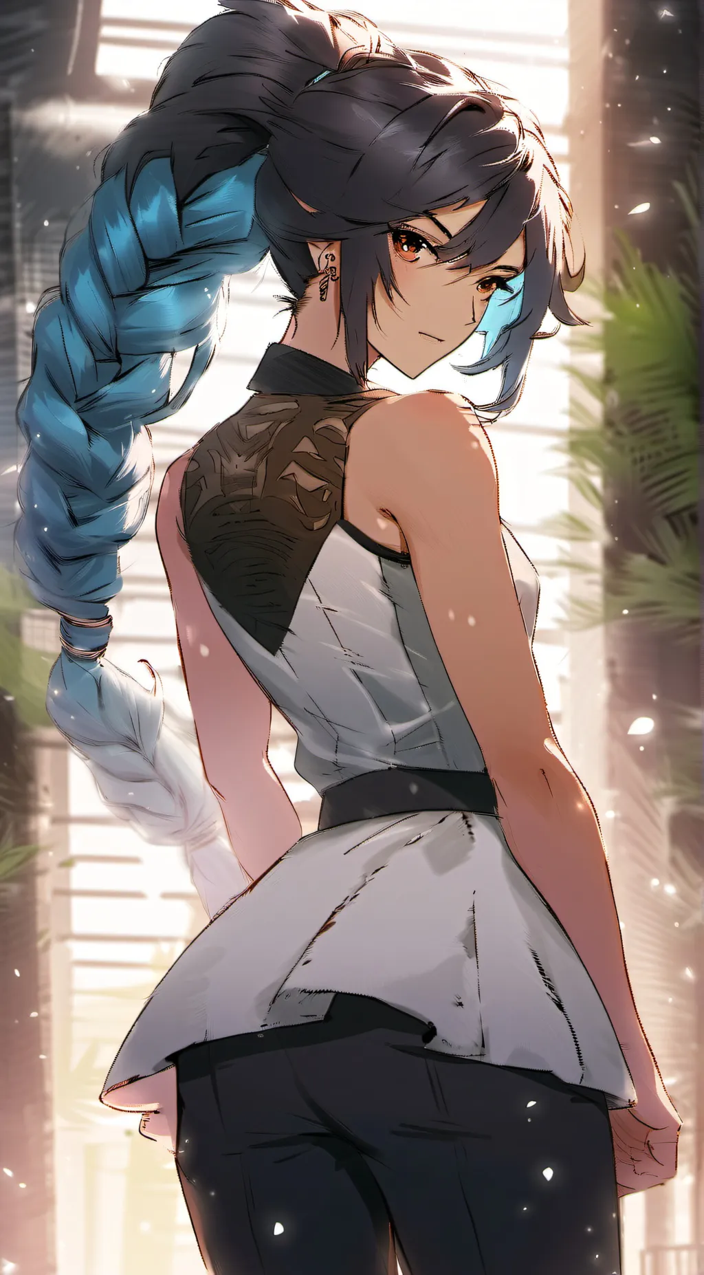 ai character: Morgan background
