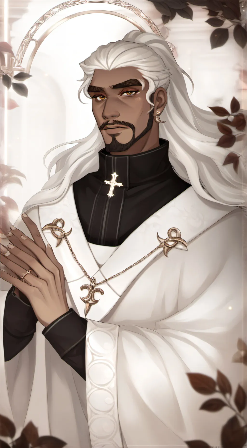 ai character: Father Kek background