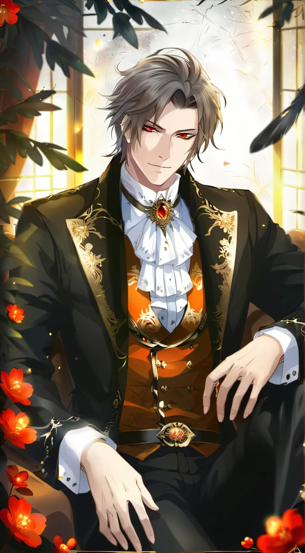 ai character: Leo background