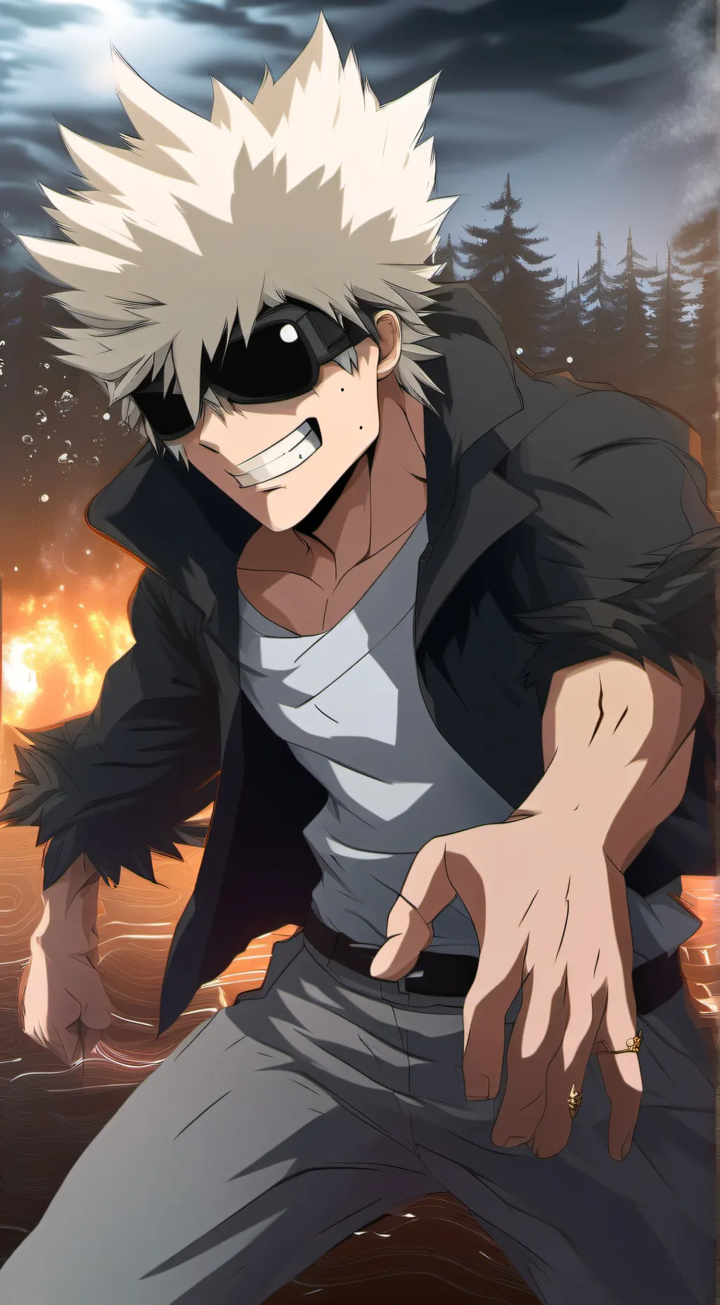 ai character: Master background
