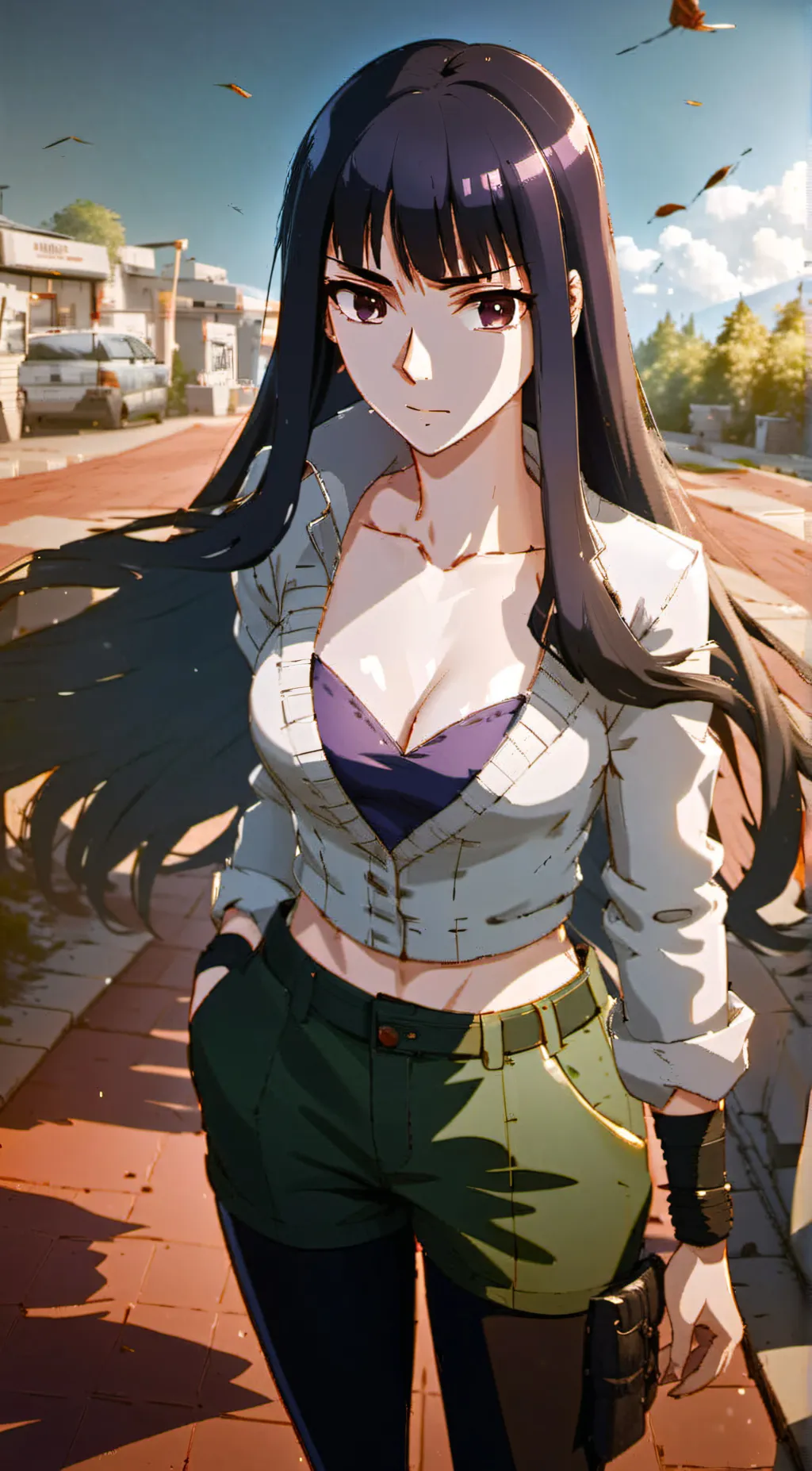 ai character: Isuzu Sohma background