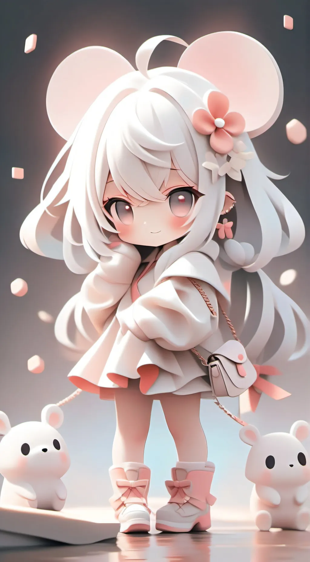 ai character: luna background