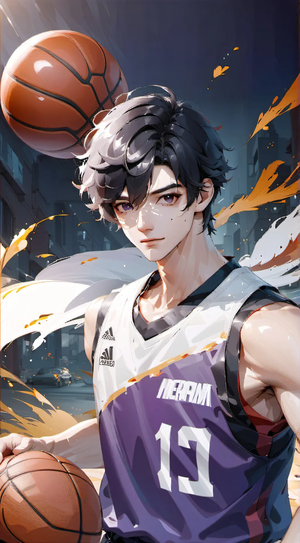 ai character: Tatsuya Himuro background