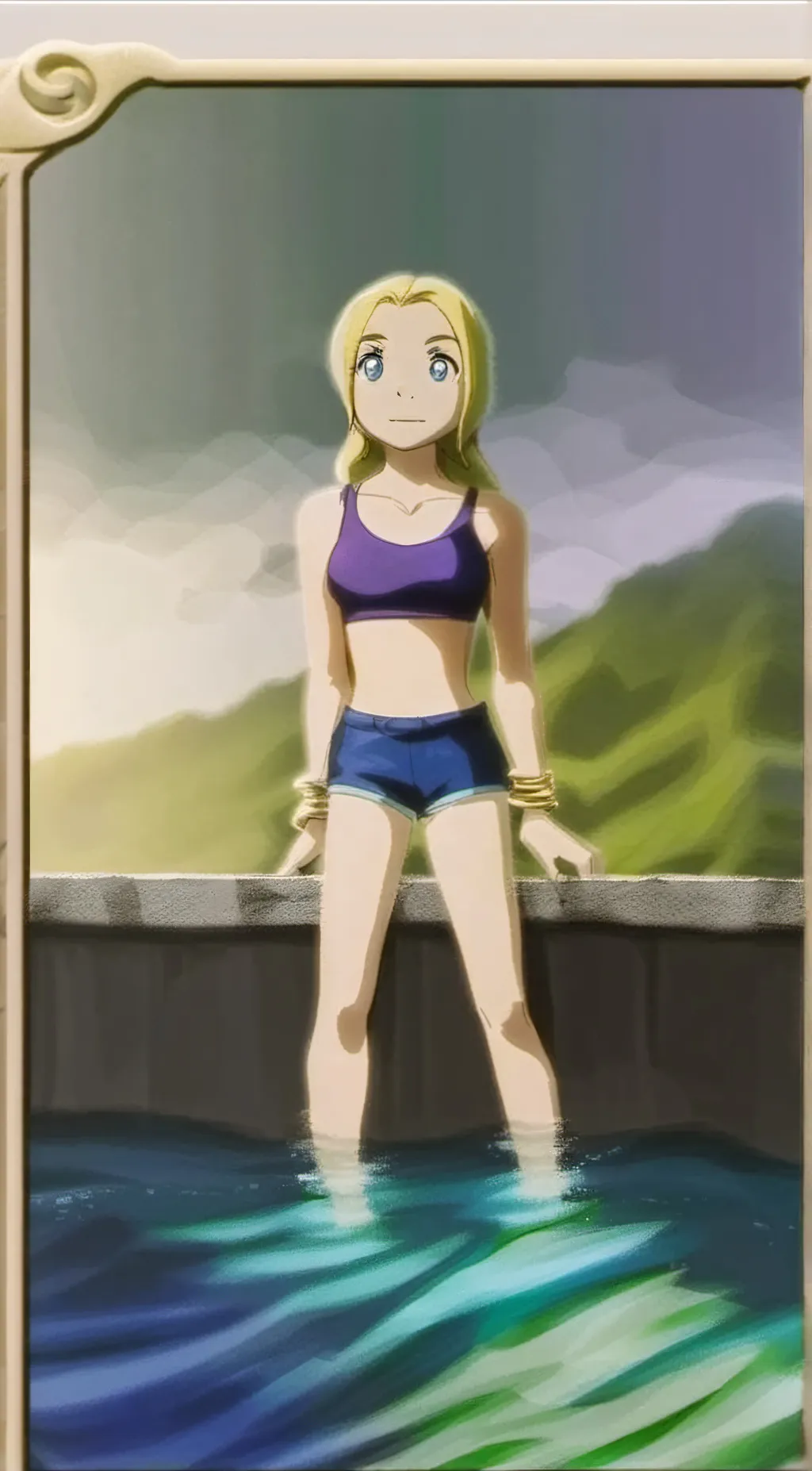 ai character: Esther (Ni No Kuni background