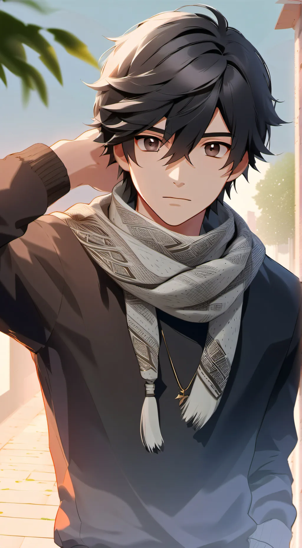 ai character: parent meeting background