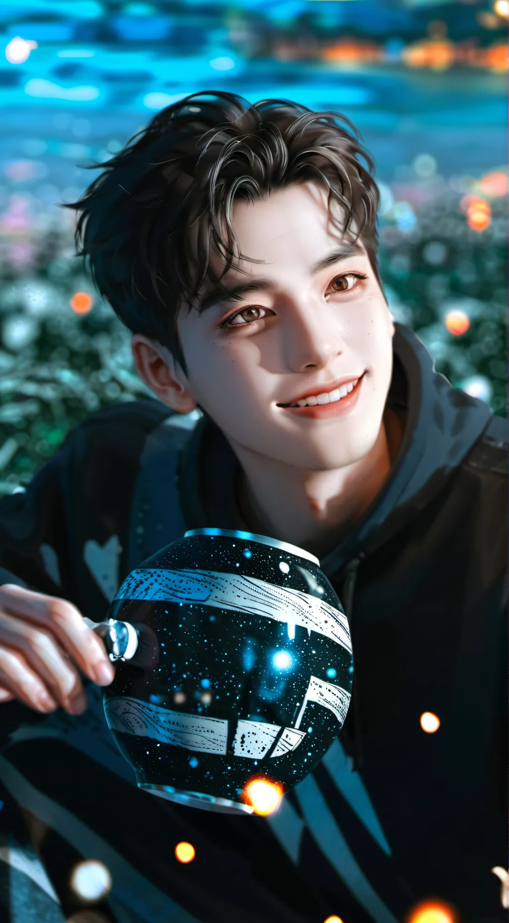 ai character: Max background