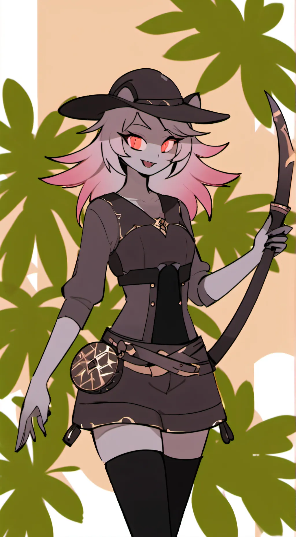 ai character: spindel background