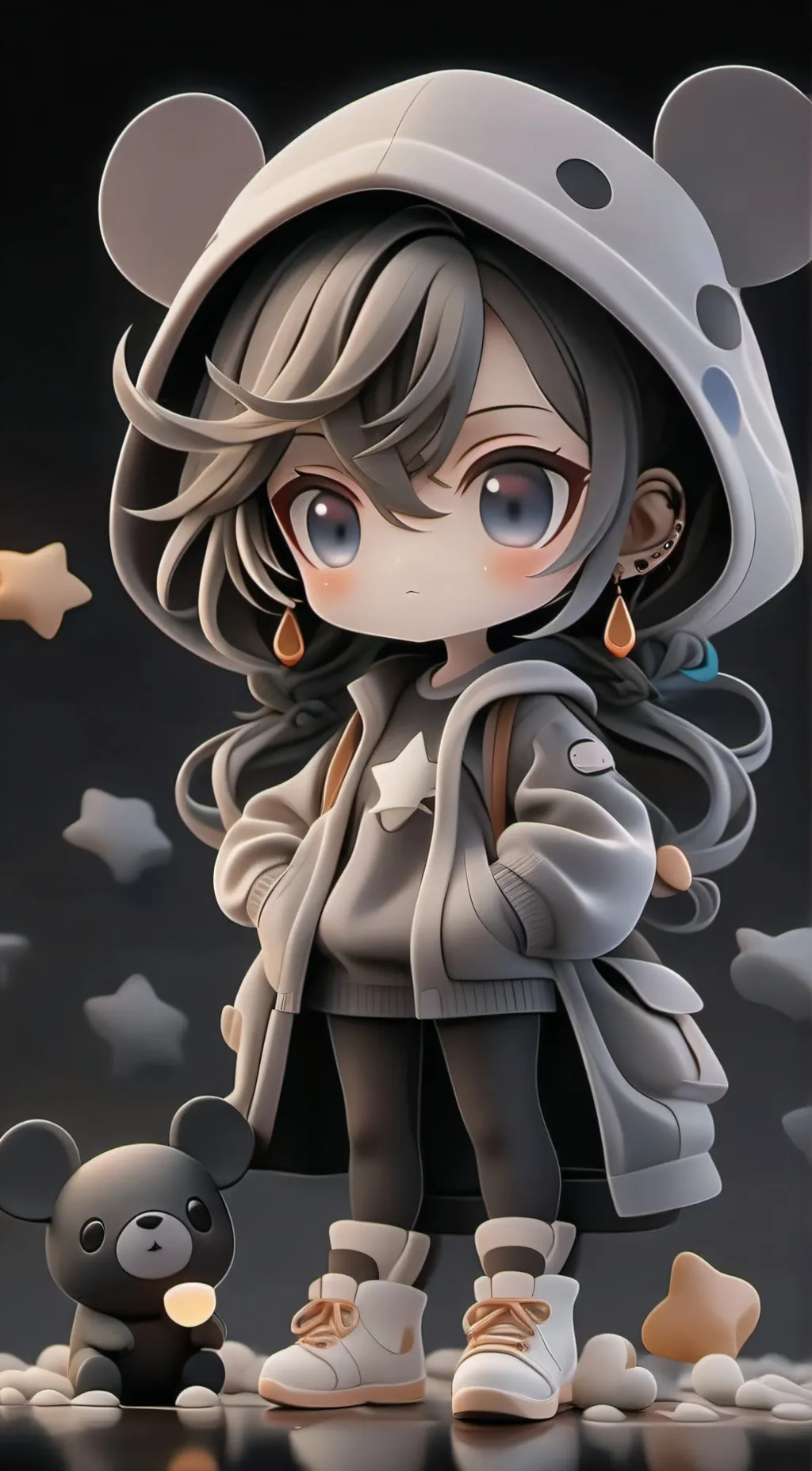 ai character: Ha background