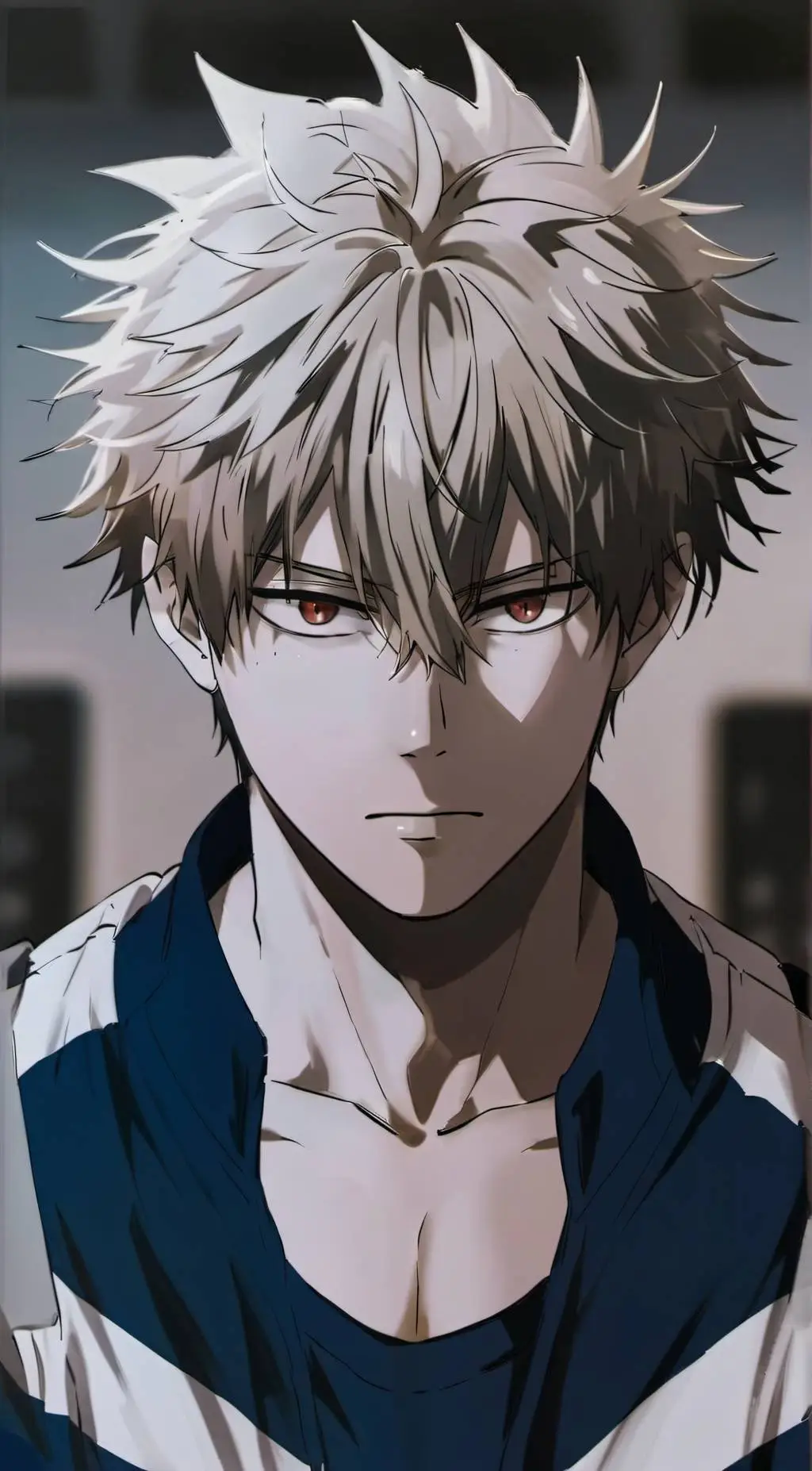 ai character: •—bakugo—• background