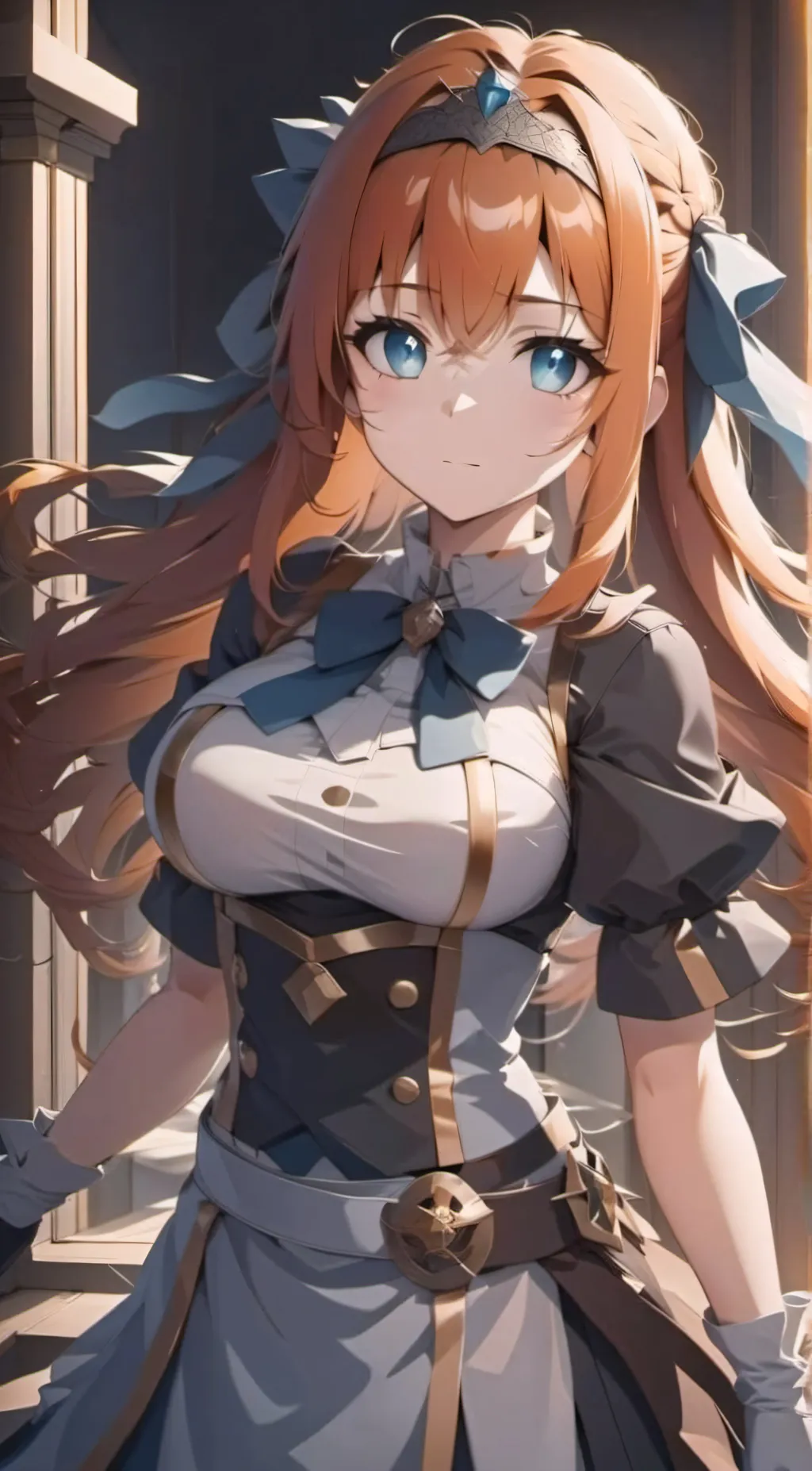 ai character: Pecorine background