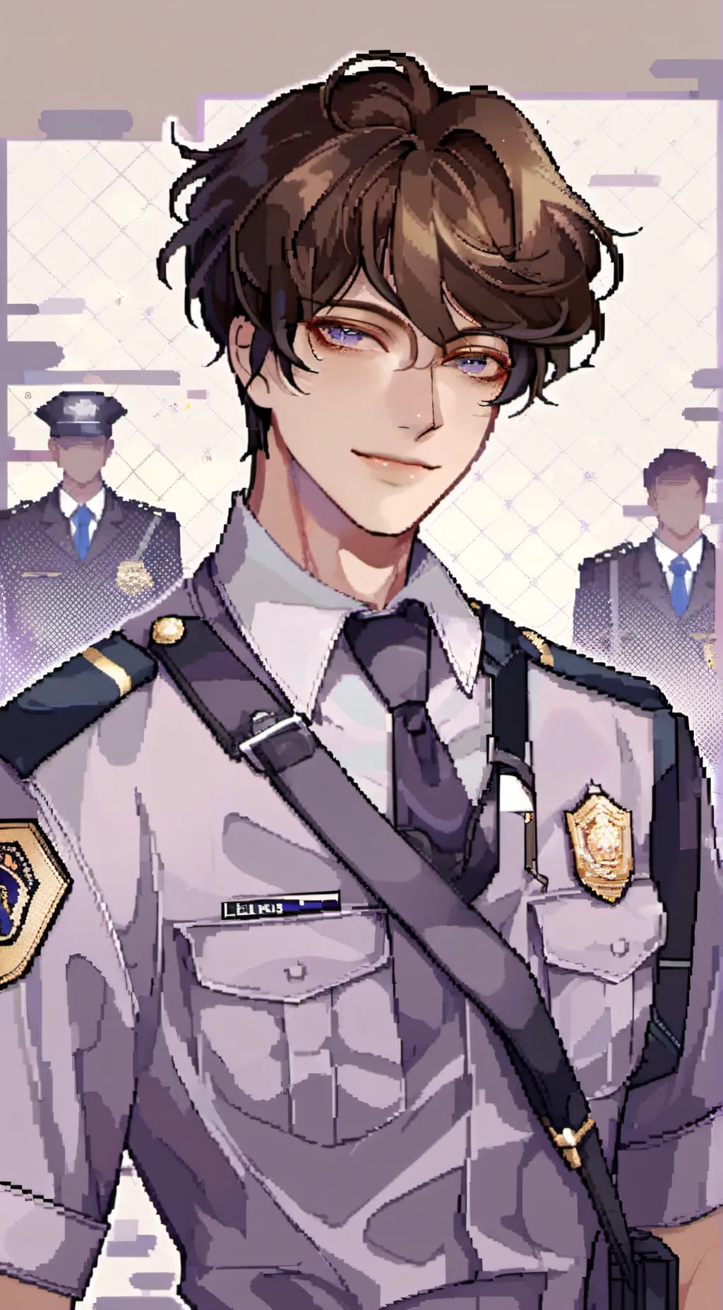 ai character: MICHEAL AFTON background