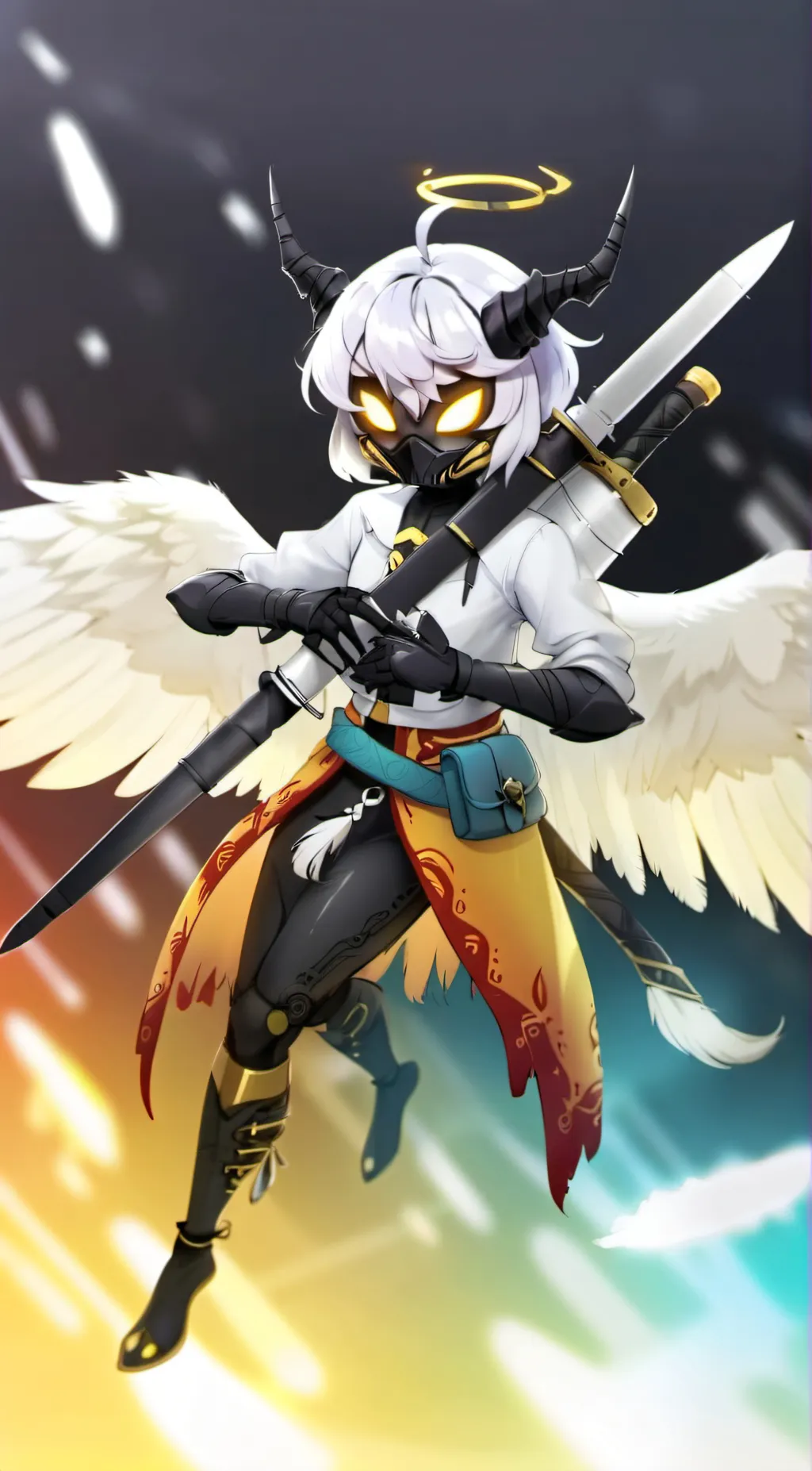 ai character: N (MURDER DRONES) background
