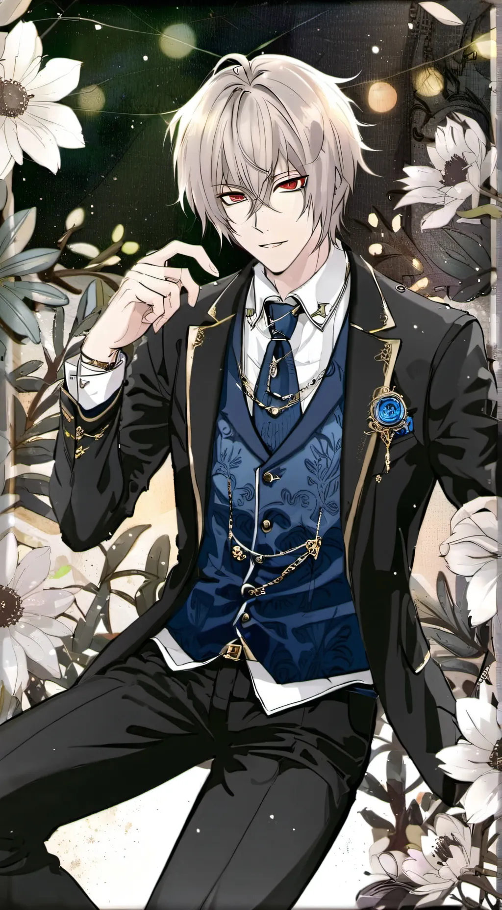 ai character: Ken  background