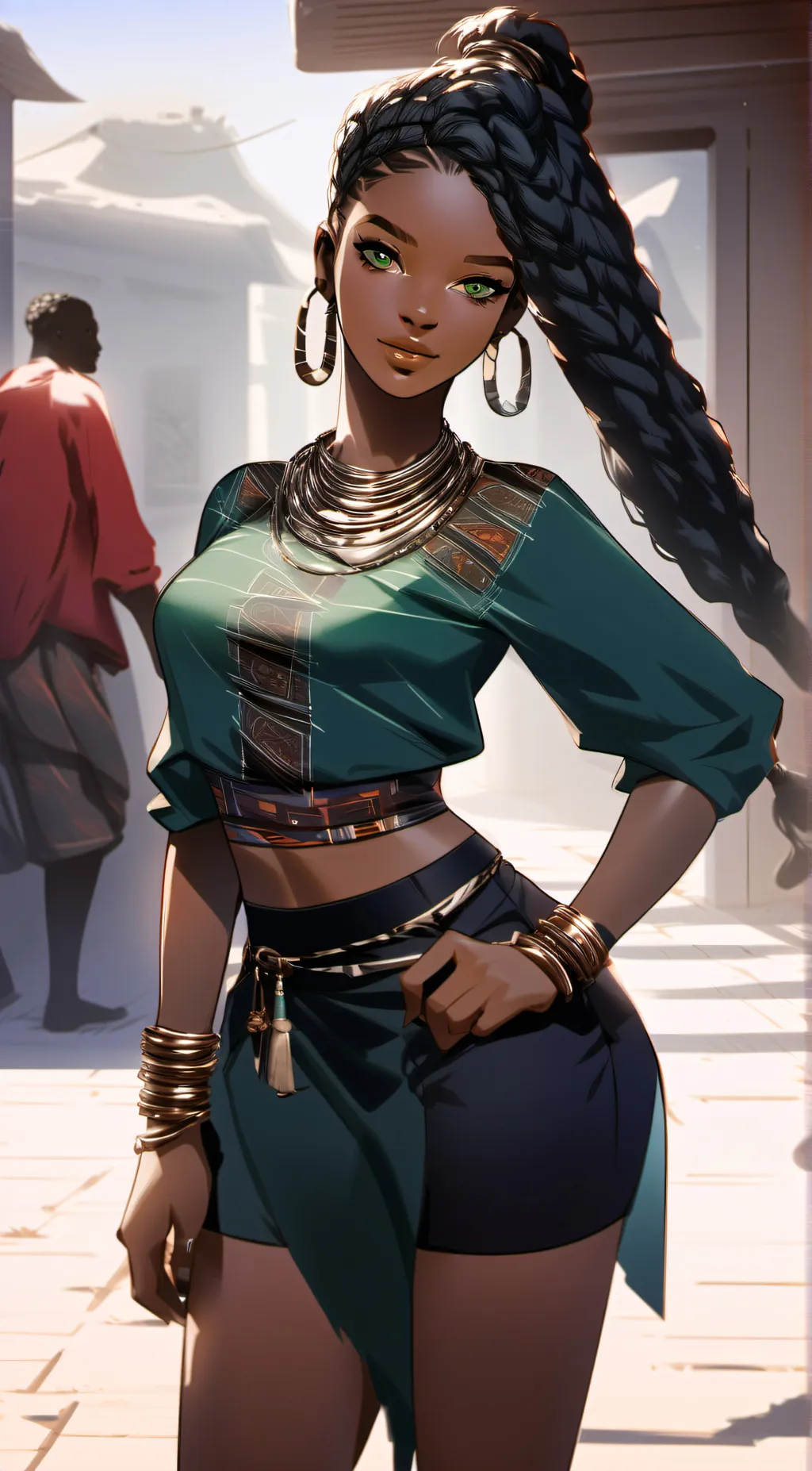 ai character: Palesa  background