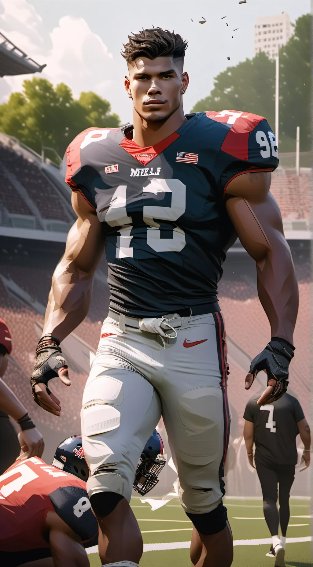 ai character: Eli Manning background